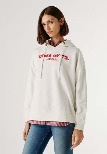 Пуловер с капюшоном