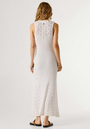 Вязаное платье