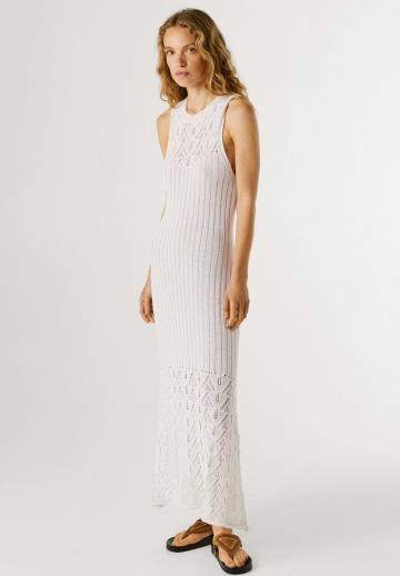 Вязаное платье