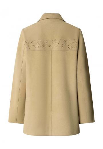 Кожаное пальто