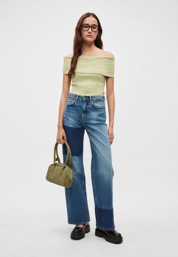 Прямые джинсы