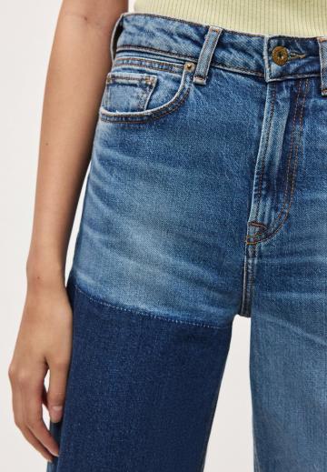 Прямые джинсы