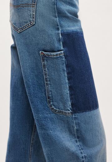 Прямые джинсы