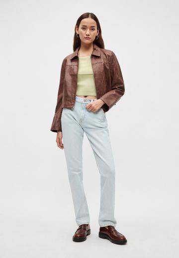 Прямые джинсы