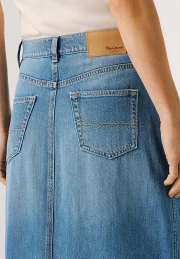 Джинсовая юбка