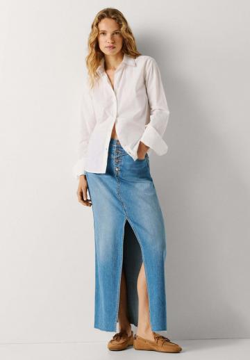 Джинсовая юбка