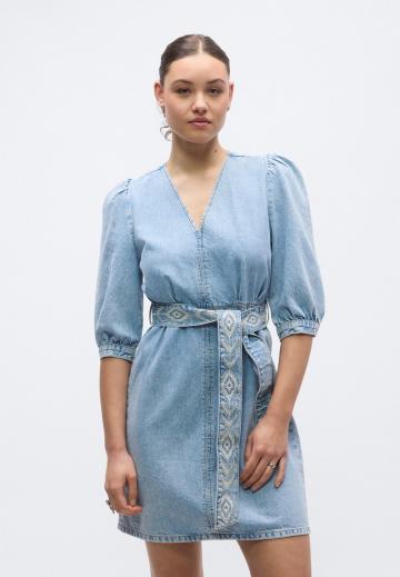 Джинсовое платье