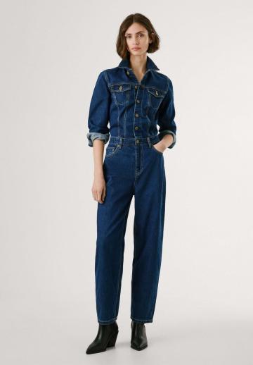 Джинсовый комбинезон