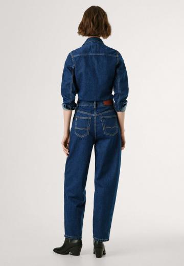 Джинсовый комбинезон