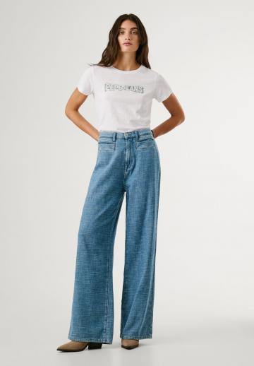 Прямые джинсы