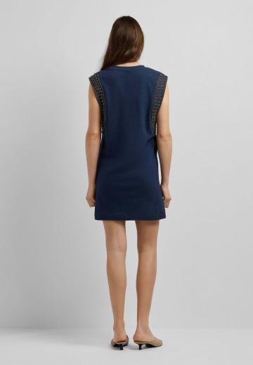 Вязаное платье