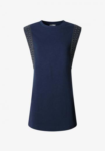 Вязаное платье