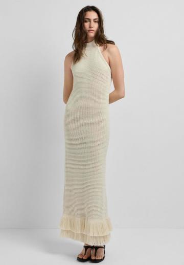 Вязаное платье