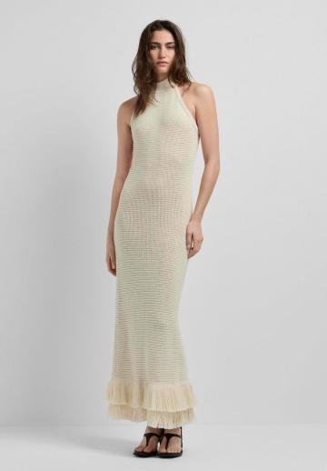 Вязаное платье