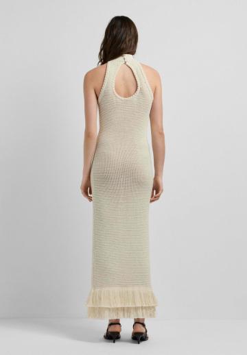 Вязаное платье