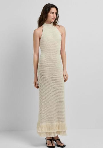 Вязаное платье