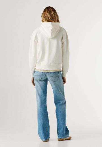 Пуловер с капюшоном