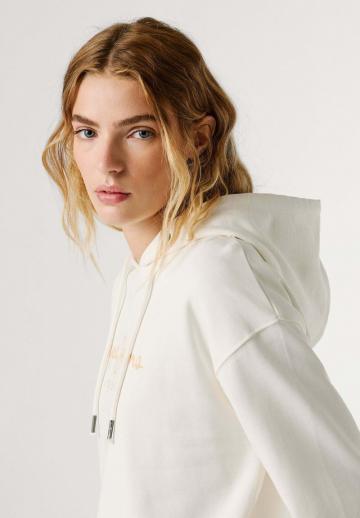 Пуловер с капюшоном