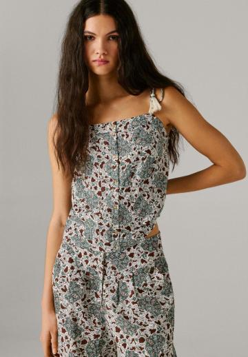 Топ на бретельках