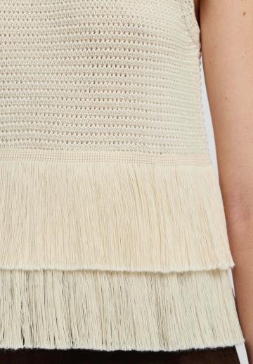 Блузка без рукавов