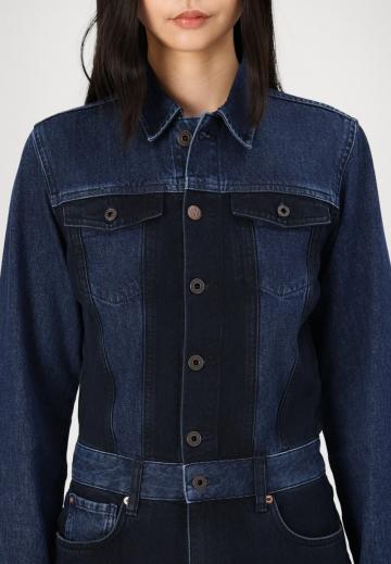 Джинсовый комбинезон