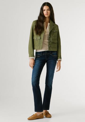 Прямые джинсы