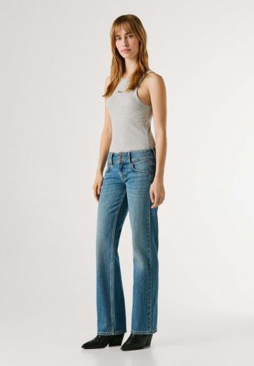 Прямые джинсы