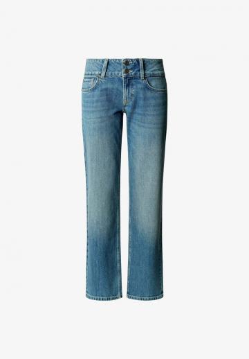 Прямые джинсы