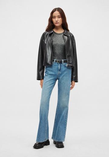 Клешеные джинсы