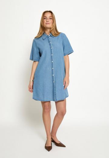 Джинсовое платье