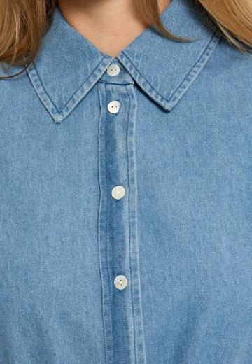 Джинсовое платье