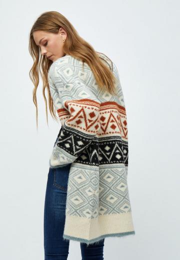 Длинный кардиган