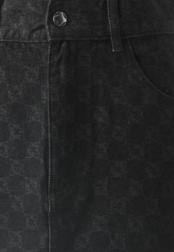 Юбка с накладными карманами