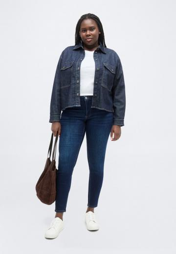 Джинсовая блузка