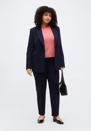 Пуловер с рукавом три четверти