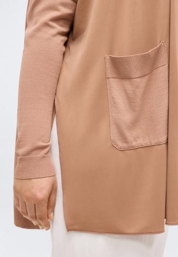 Длинный кардиган