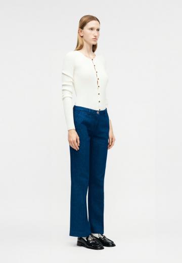 Прямые джинсы