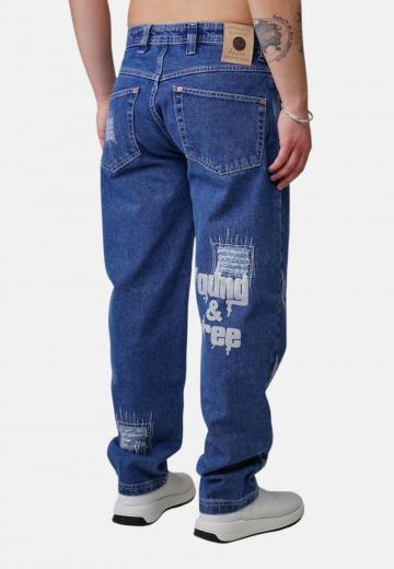 Прямые джинсы