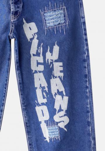 Прямые джинсы