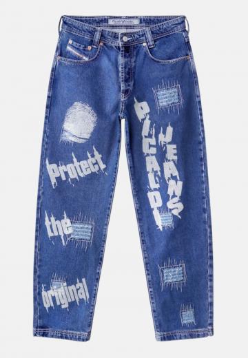 Прямые джинсы