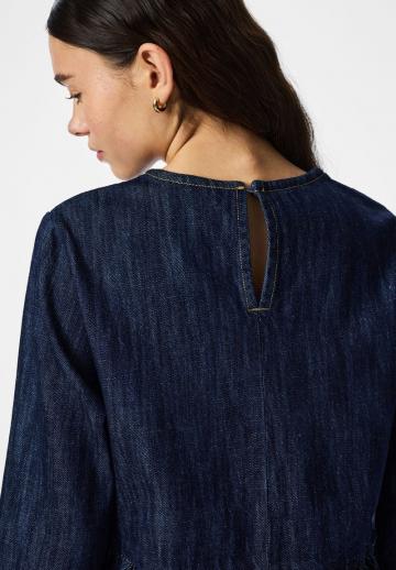 Джинсовое платье