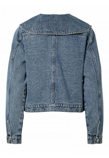 Джинсовая жилетка