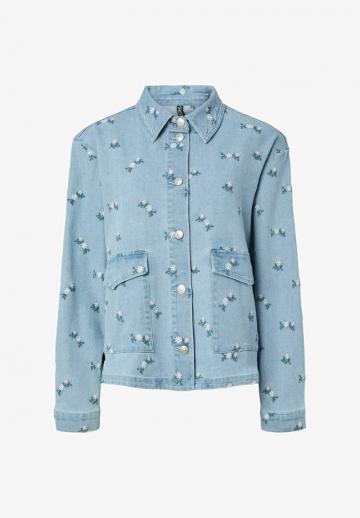 Джинсовая блузка