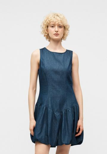 Джинсовое платье