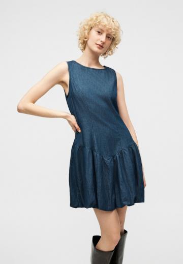 Джинсовое платье