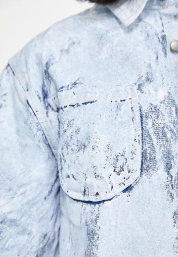 Джинсовая блузка