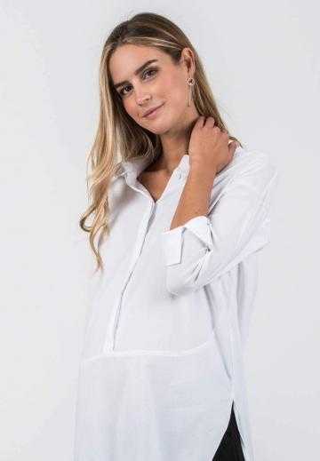 Джинсовая блузка