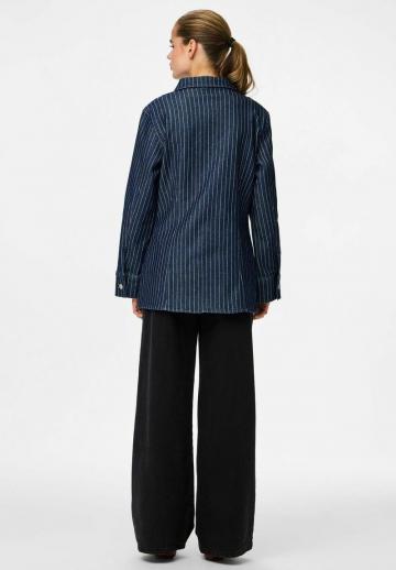 Джинсовая блузка