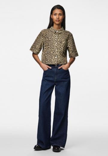 Джинсовая блузка