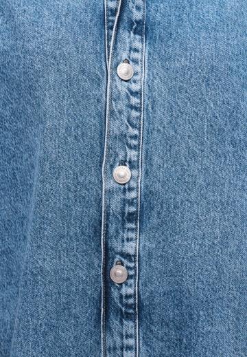 Джинсовое платье